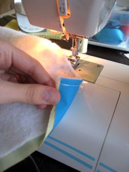sewing a crib bumper