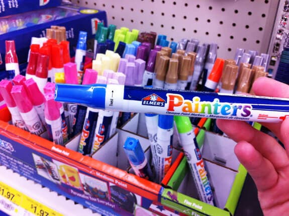 painter paint markers