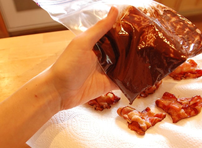 chocolate-covered bacon