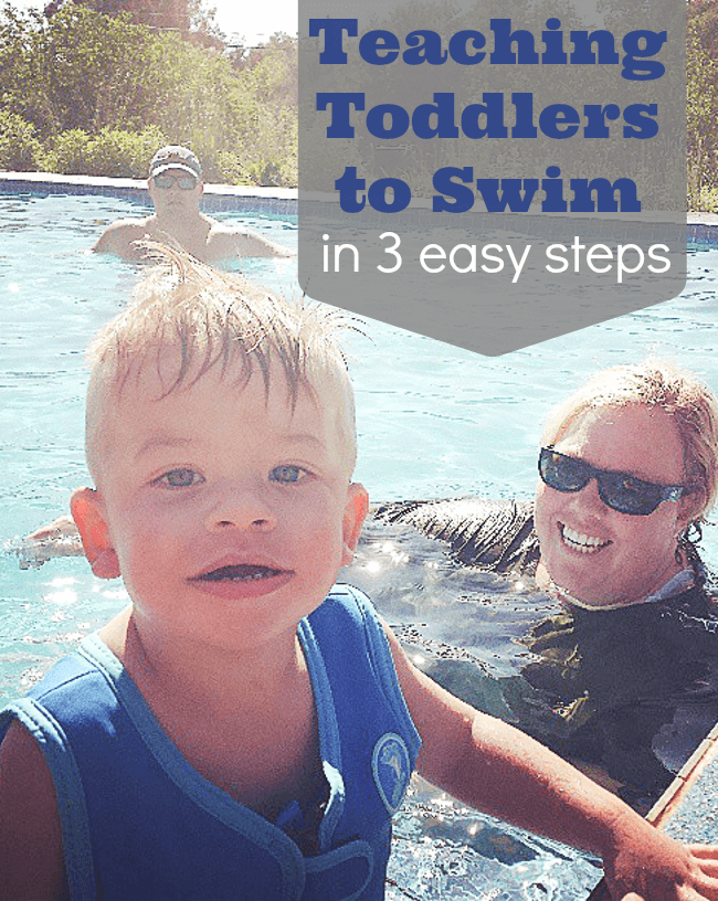 Need help teaching toddlers to swim?