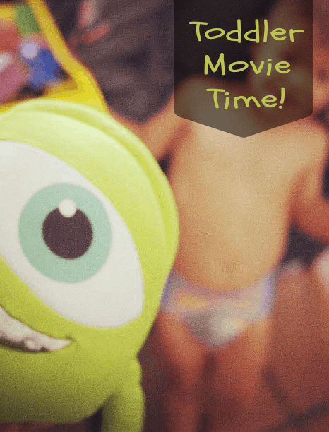 tips for getting little ones excited for movie time when they're not old enough for the theater