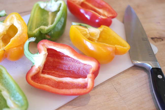 hollowed out bell peppers #shop