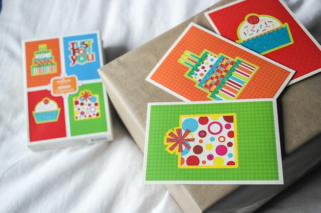 boxed greeting cards simplify birthday season #shop