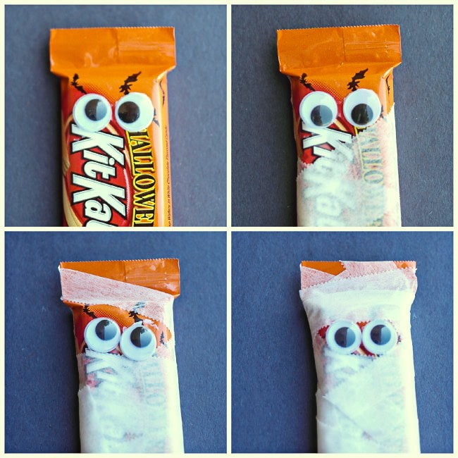 how to mummify a candy bar