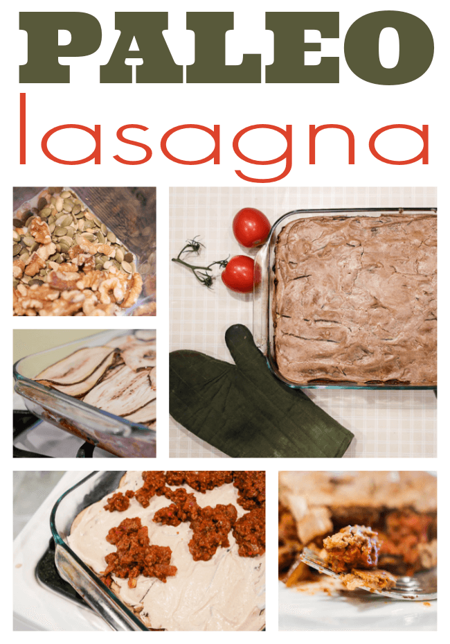 paleo lasagna with nut cheese and eggplant noodles