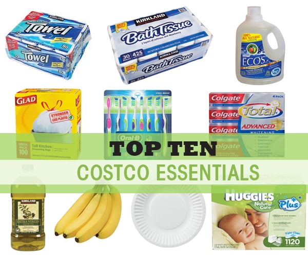 Top 10 Costco essentials