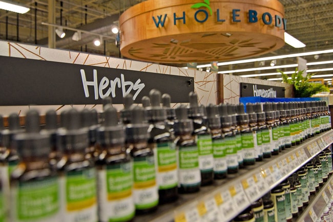 Whole Foods supplements