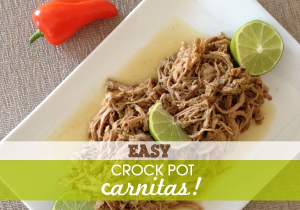 Easy Crock Pot Carnitas