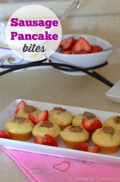 Sausage Pancake Bites - kid-friendly breakfast ideas