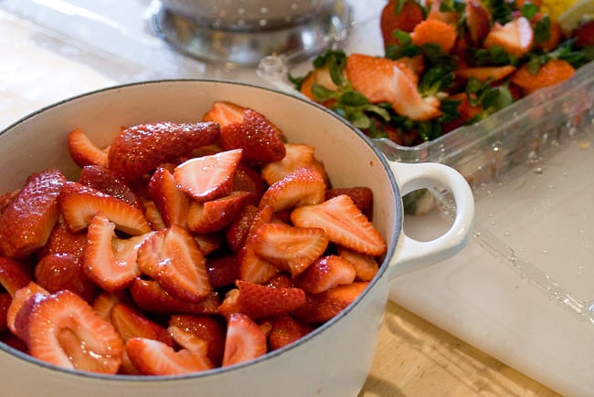 strawberries for paleo strawberry jam