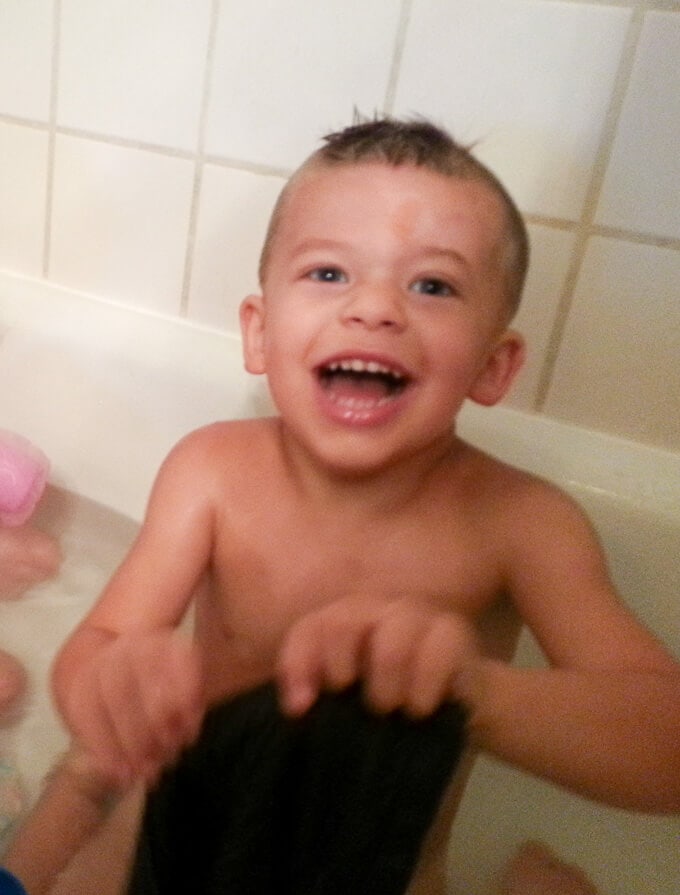 bathtime before bed