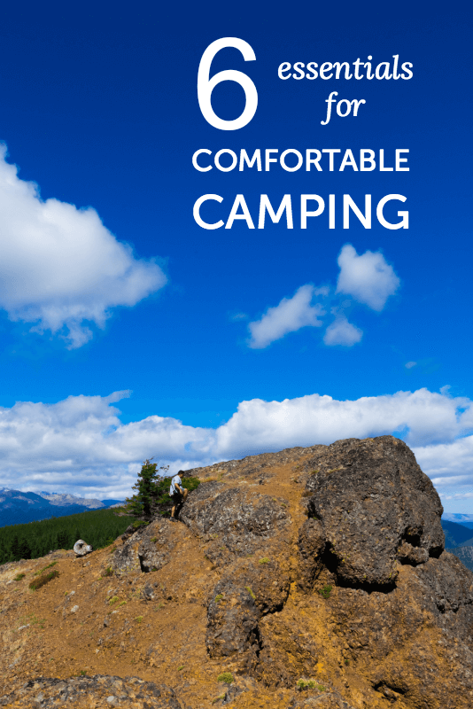 6 essentials for comfortable camping #fastadvil