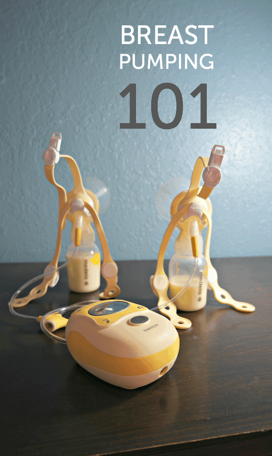 Breast pumping 101 (print out this guide and give with feeding supplies at a baby shower!)