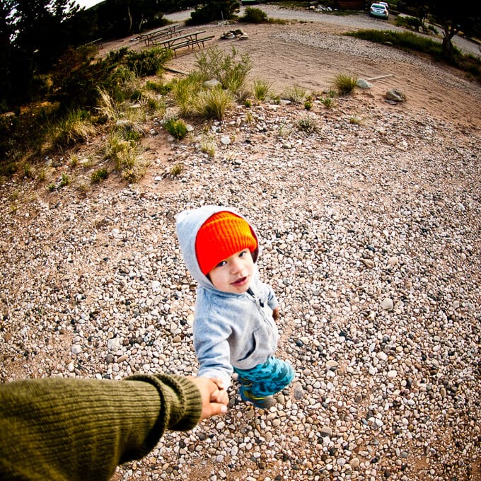 Camping at Bryce Canyon with a toddler