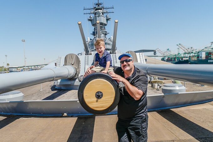 Discovering the Los Angeles battleship, the USS Iowa