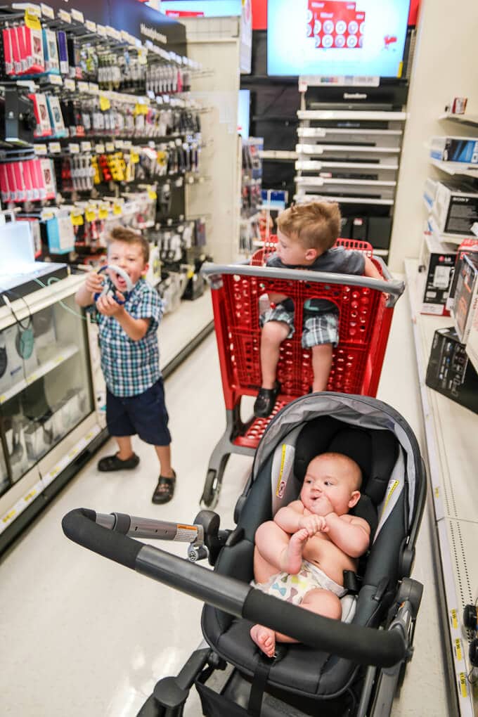 How to entertain a baby (and yourself!) all day long #TargetCrowd