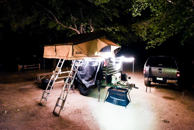 Camping at Lake Isabella