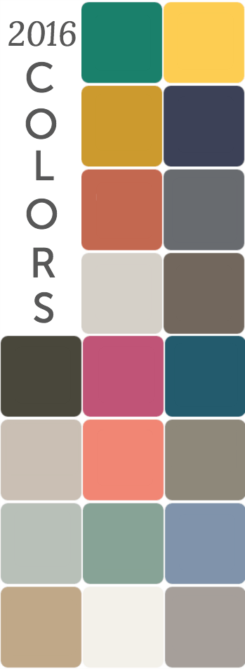 2016 contrasting color trends