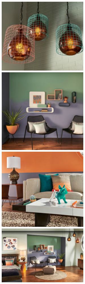 Blurred color is a hot trend in interior paint