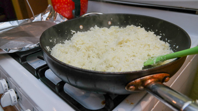 How to make Cauliflower Rice Cups-1