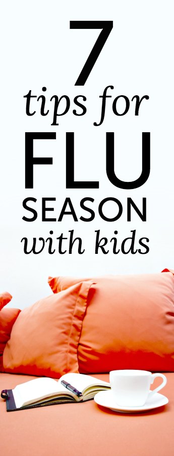 How to handle flu season with children (there are some great tips in here, including how to get them to aim for a bowl and how to keep germs off of furniture and out of the bathroom)