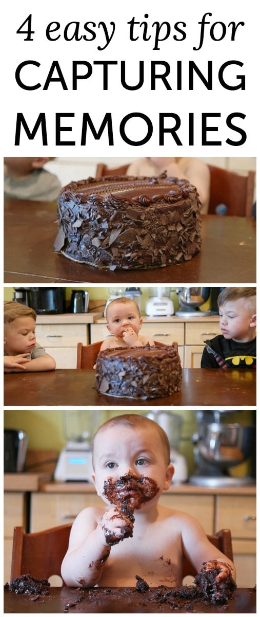 4 simple tips for capturing memories with family (like this adorable first birthday cake-smash!)