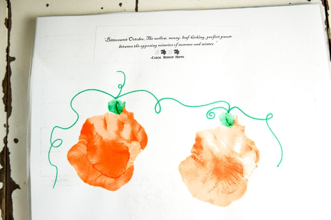 This handprint calendar for preschoolers is an easy craft that can be made with stuff most parents already have at home. Laminate it at an office store and give it as a gift!