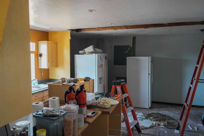 Doing a bunch of kitchen renovations *mostly* by ourselves. Here's what you can do on your own...and what you should really, really hire out.