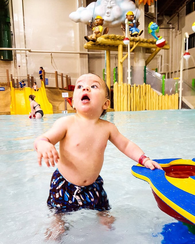 What to see at Great Wolf Lodge with LITTLE kids!
