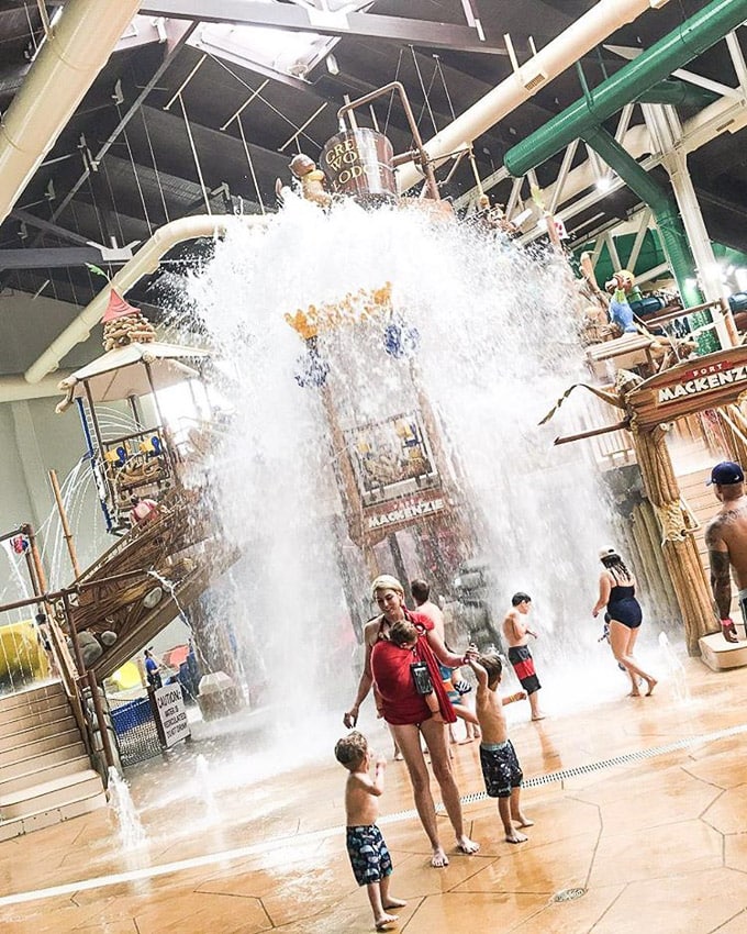What to see at Great Wolf Lodge with LITTLE kids!