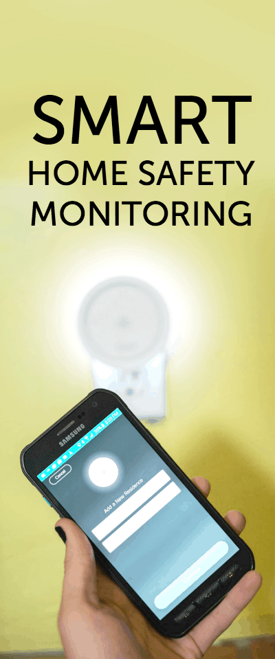 Smart home safety monitoring with an app - even when you're on the road and not connected to WiFi.