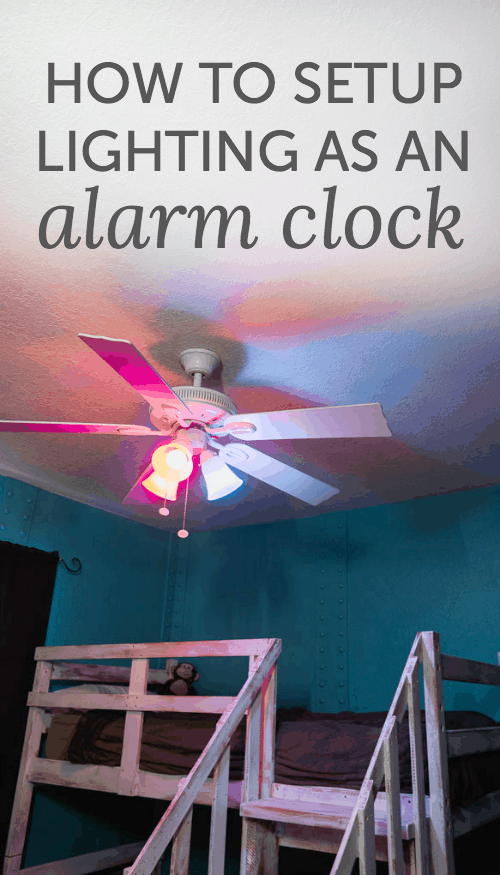 The best alarm clock for kids is actually a light.