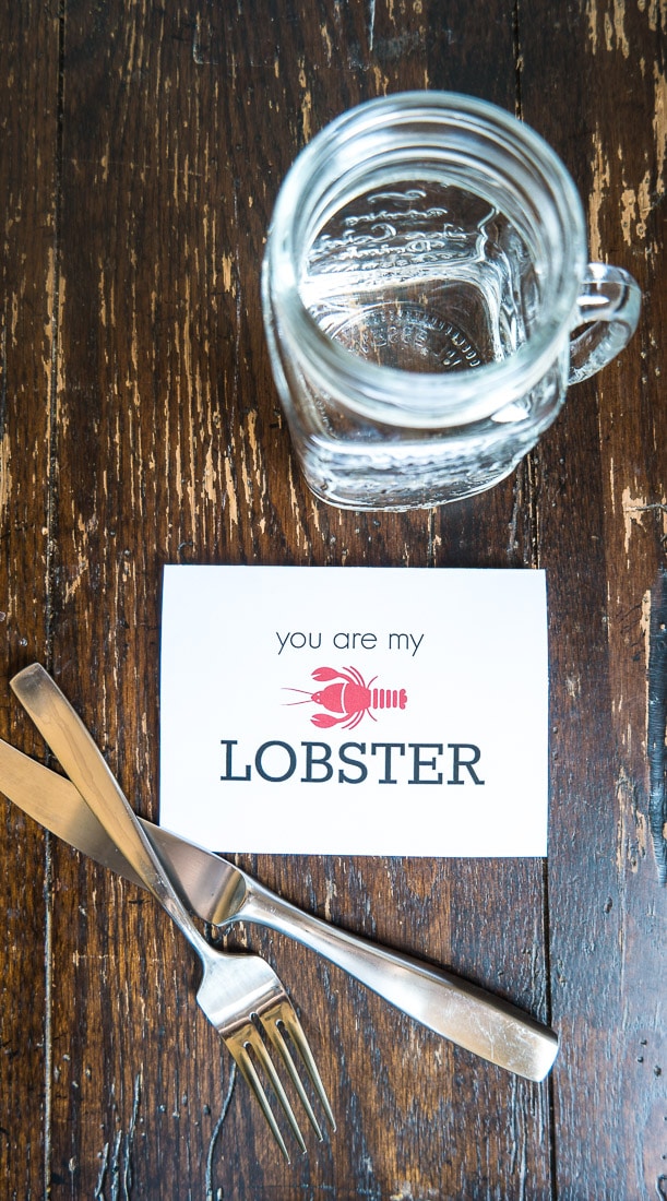You are my lobster printable-2