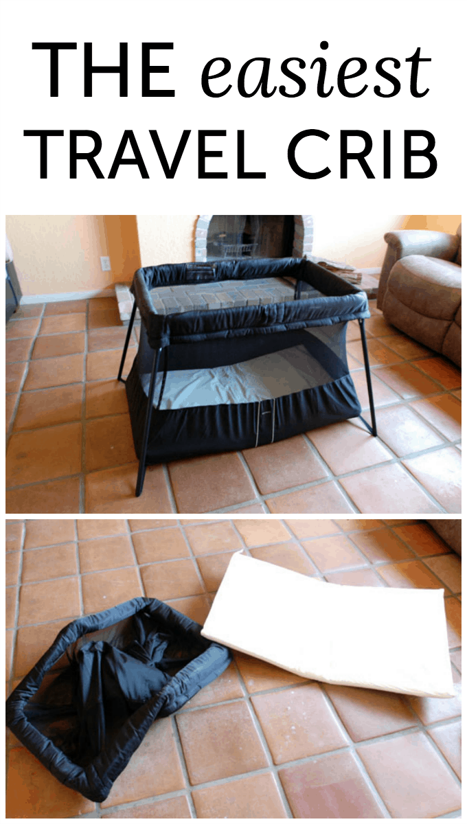 The easiest travel crib, hands-down. We've taken this one on 40+ road trips over 4 years with three different babies, and it's my go-to baby shower present for expectant parents.
