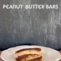 yummy peanut butter bars recipe