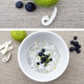 Coconut and lime chia pudding recipe
