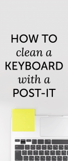 intervention keyboard cleaner