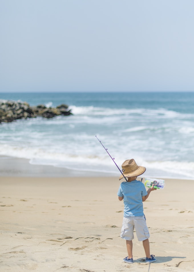 Three ways to fish in Los Angeles with kids: by land, pier and yacht.
