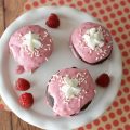 Make a chocolate cake mix super-fancy with a couple easy additions for these scrumptious raspberry dessert cakes.
