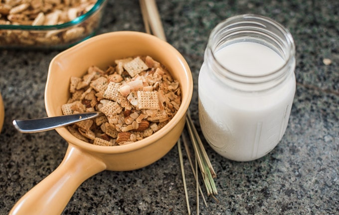 Crunchy Ginger-Coconut Lime Chex