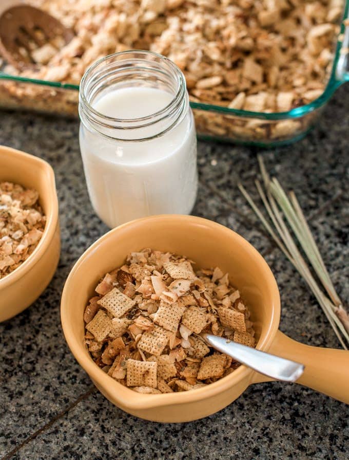 Crunchy Ginger-Coconut Lime Chex