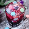 Sweet N Sour Blackberry Bourbon Cocktail (perfect excuse to raid your kid's Halloween candy stash)