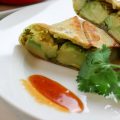 Bacon avocado egg rolls