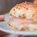 Ham and cheese sliders for a crowd