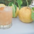 Rosemary Grapefruit Gimlet - made with fresh rosemary syrup, grapefruit, lime and gin