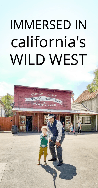 Immersed in California's wild west at Knott's Berry Farm's special character acting experience