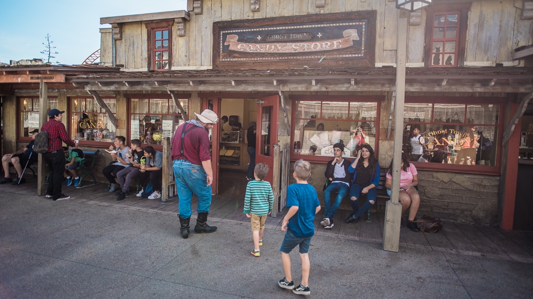 Knott's ghost town