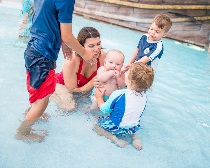 How to keep kids (and babies!) of all ages happy in the water together