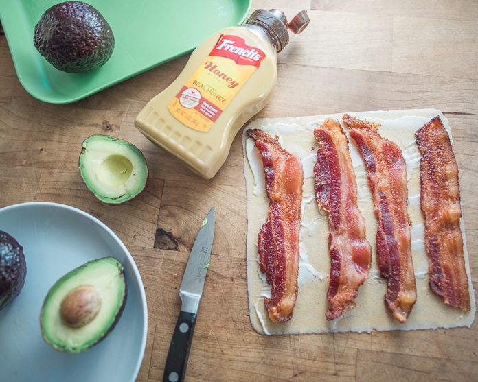 French's Honey Mustard pairs perfectly with avocado