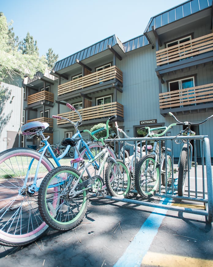 South Lake Tahoe Hotel Azure free bikes